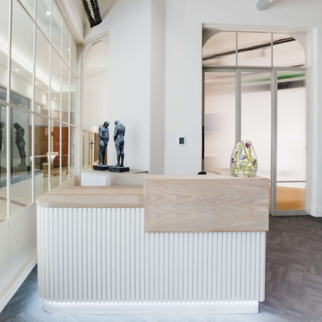 The interior Church Street reception