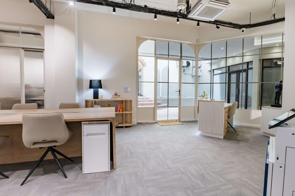 The interior Church Street open space office