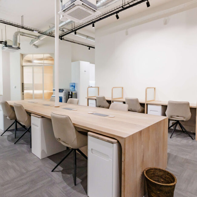 The interior Church Street open space office