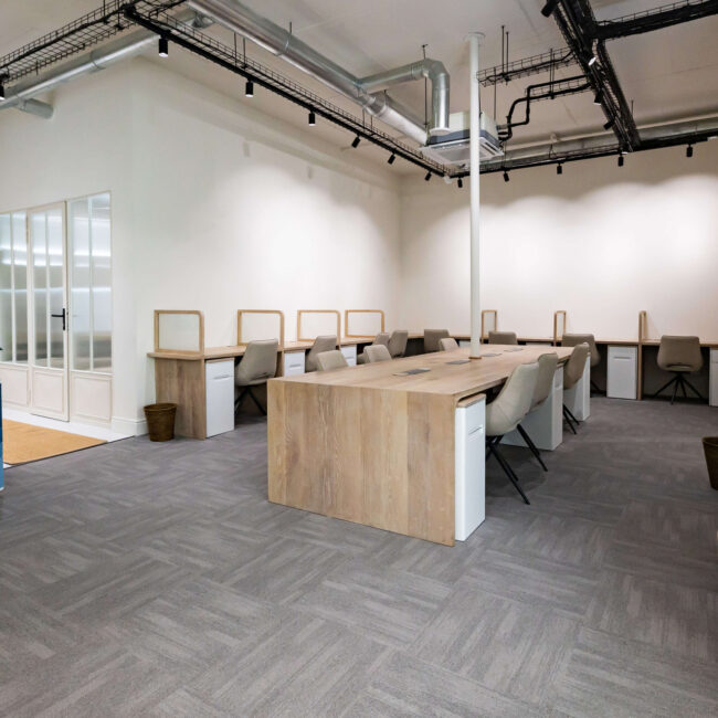 the interior Church Street open space office